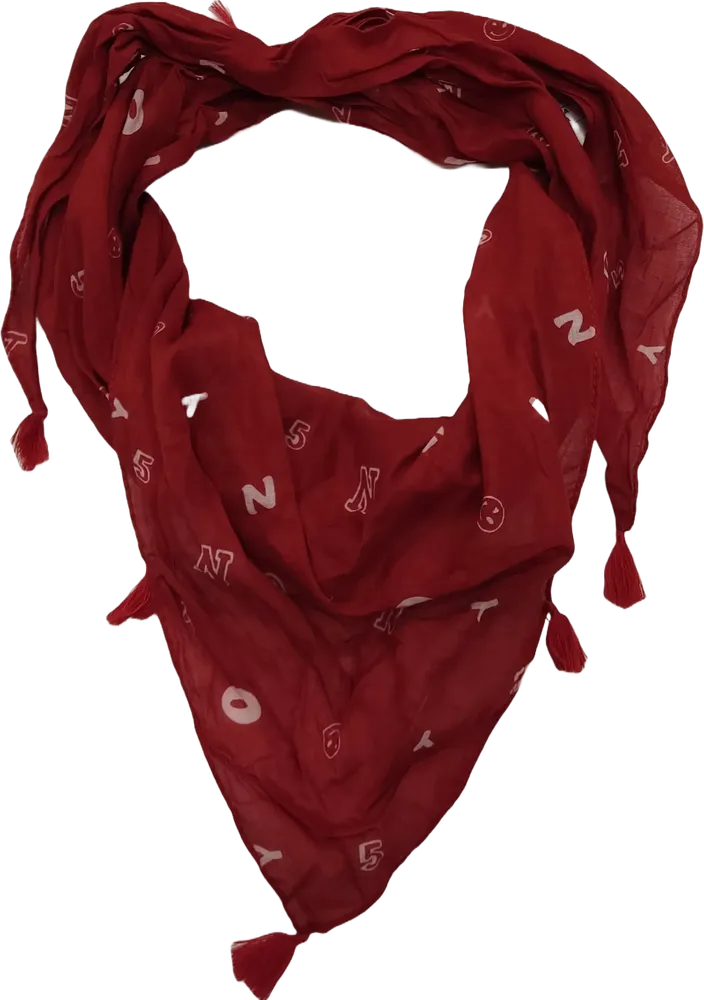 Piros OVS Kendő Egyméret