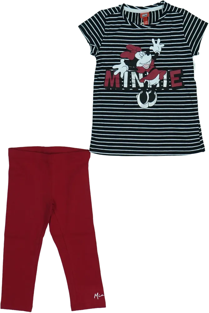 Többszínű Disney 2 részes szett - Felsőruházat és nadrág EU 104 / UK 4 év / US 4T/XS