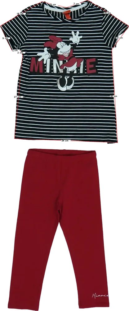 Többszínű Disney 2 részes szett - Felsőruházat és nadrág EU 116 / UK 6 év / US 6 év/S