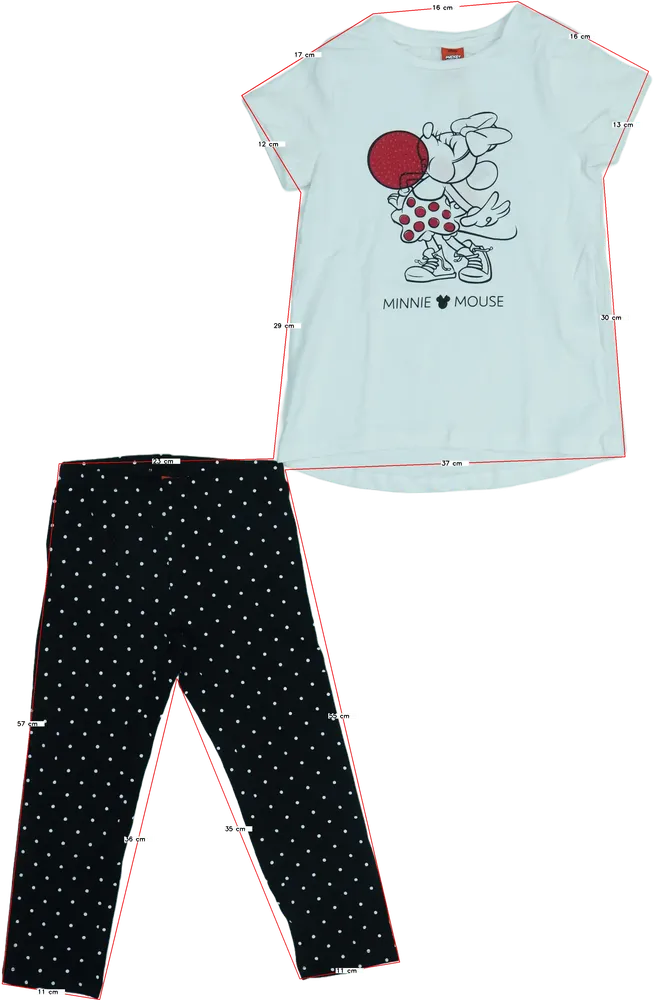Multicoloured Disney 2-piece set - Top &amp; Bottom EU 128 / UK 8 years / US 8 years/M