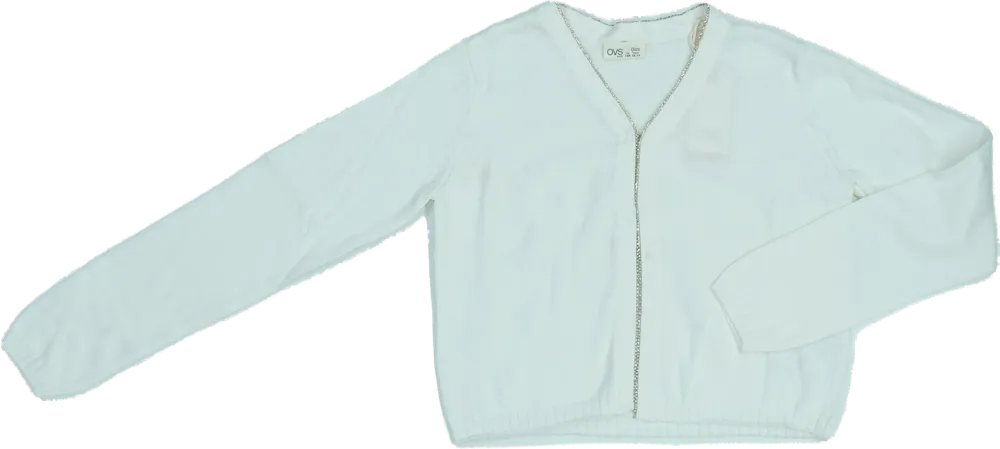 Fehér OVS Kardigán EU 170 / UK 15 év / US XL