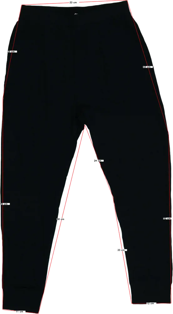 Fekete OVS Melegítőnadrág EU 152 / UK 12 év / US 12 év/L