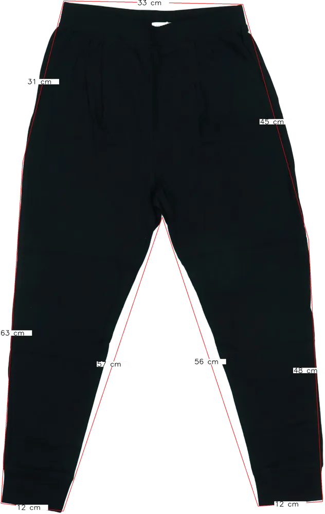 Fekete OVS Melegítőnadrág EU 164 / UK 14 év / US 14 év/XL
