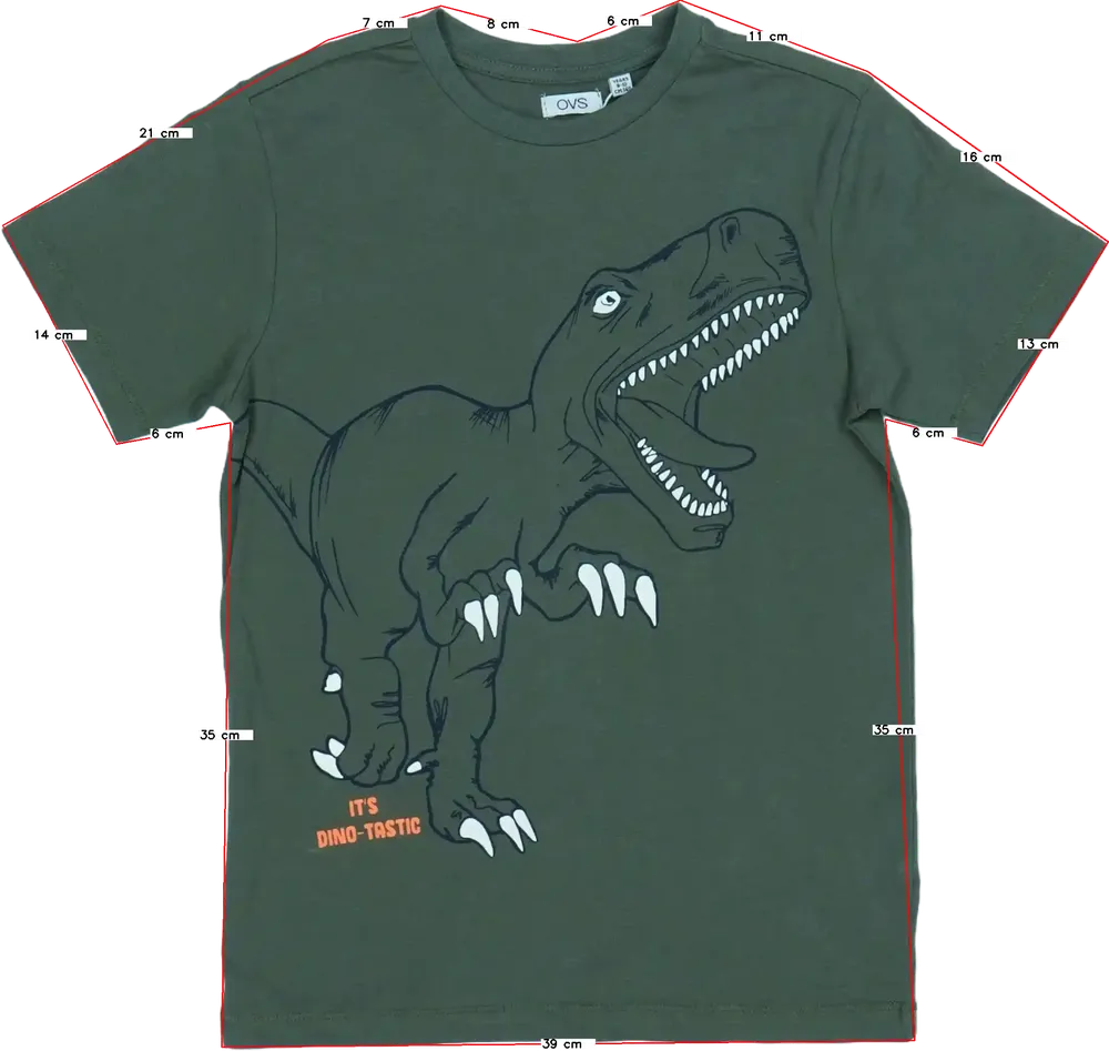 Zöld OVS Póló EU 140 / UK 10 év / US 10 év/L