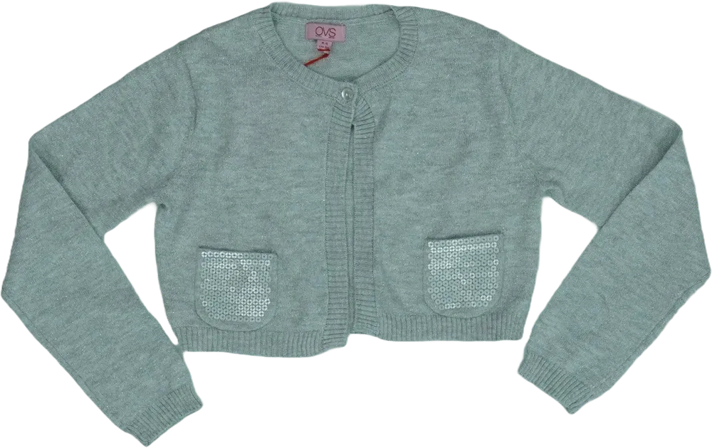 Szürke OVS Kardigán EU 110 / UK 5 év / US 5 év/XS