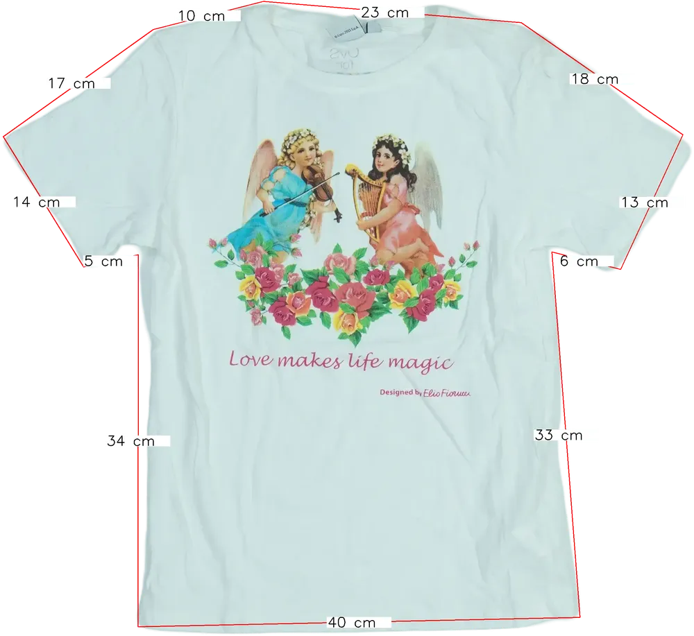 Fehér OVS Póló EU 140 / UK 10 év / US 10 év/L