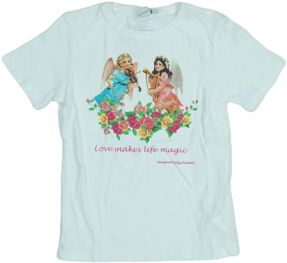 Fehér OVS Póló EU 140 / UK 10 év / US 10 év/L