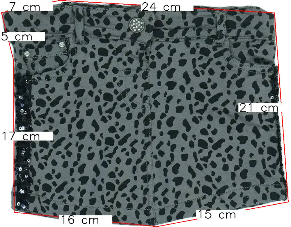 Szürke OVS Szoknya EU 98 / UK 3 év / US 3T