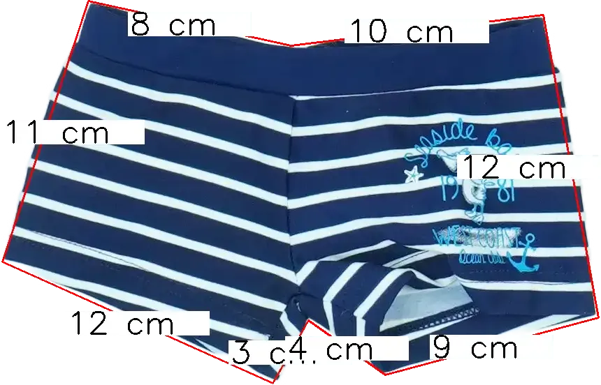 Kék OVS - Fagottino Rövidnadrág EU 74 / UK 6-9 hónap / US 6-9 hónap