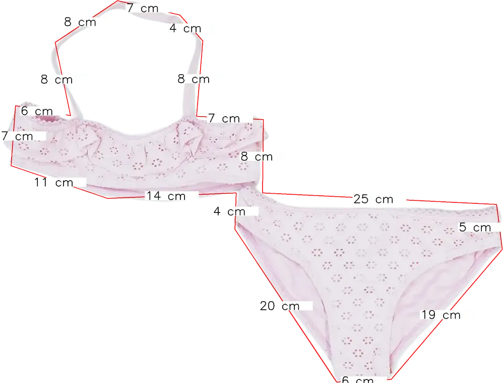 Rózsaszín OVS Bikini EU 128 / UK 8 év / US 8 év/M