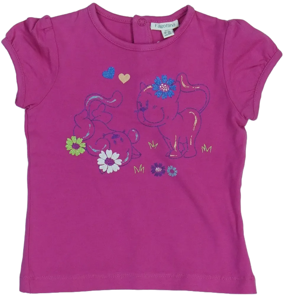 Rózsaszín OVS - Fagottino Póló EU 86 / UK 12-18 hónap / US 18 hónap