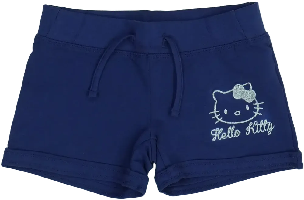 Kék Hello Kitty Rövidnadrág EU 128 / UK 8 év / US 8 év/M