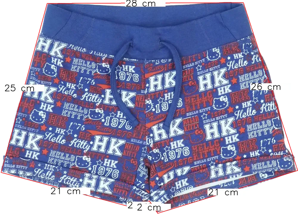 Lila Sanrio Rövidnadrág EU 122 / UK 7 év / US 7 év/M