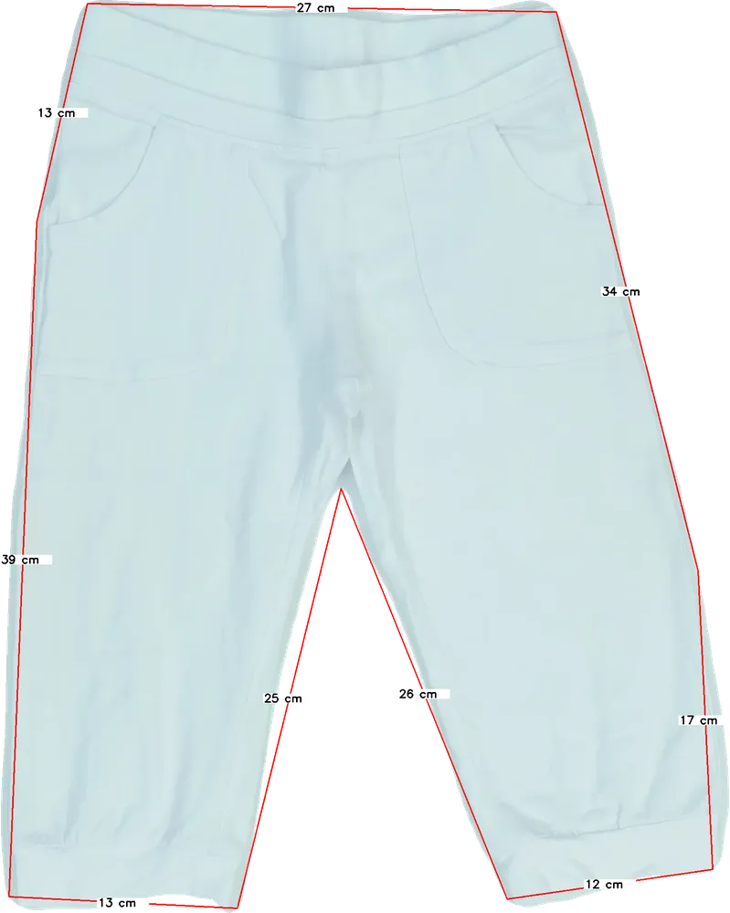 Fehér OVS Halásznadrág EU 122 / UK 7 év / US 7 év/M