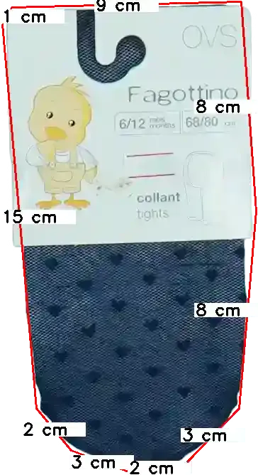 Kék OVS - Fagottino Harisnya EU 80 / UK 9-12 hónap / US 12 hónap