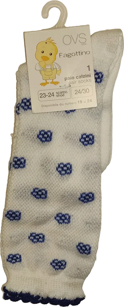 Fehér OVS - Fagottino Zokni EU 24