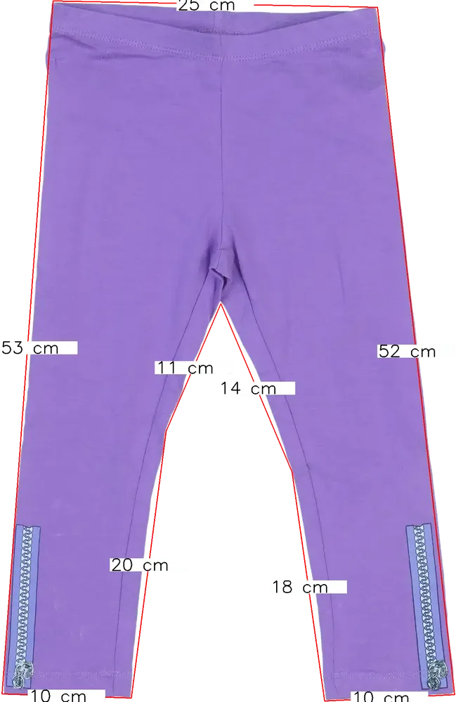Lila OVS Leggings EU 116 / UK 6 év / US 6 év/S