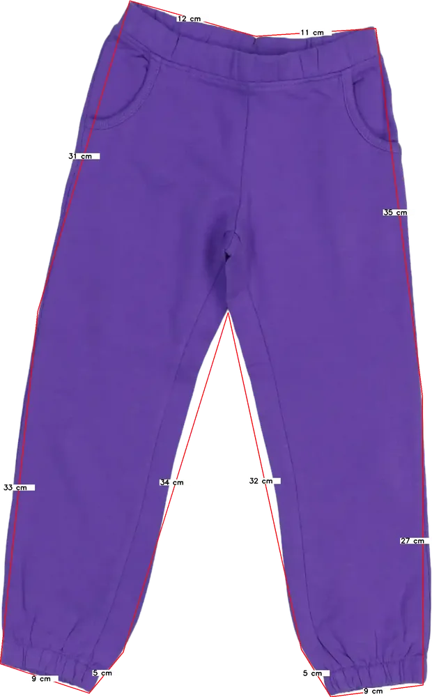 Lila OVS Melegítőnadrág EU 104 / UK 4 év / US 4T/XS