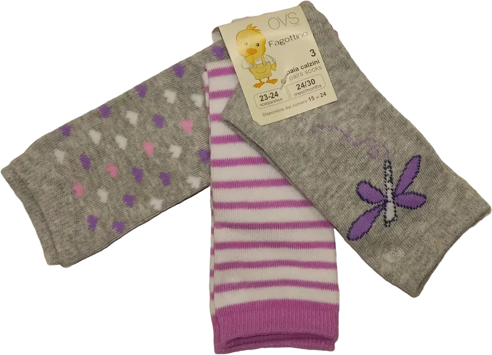 Többszínű OVS Csomag - Zoknik EU 24