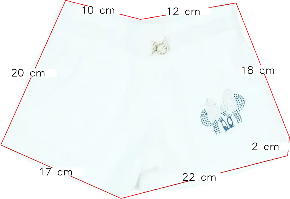 Fehér Disney Rövidnadrág EU 98 / UK 3 év / US 3T