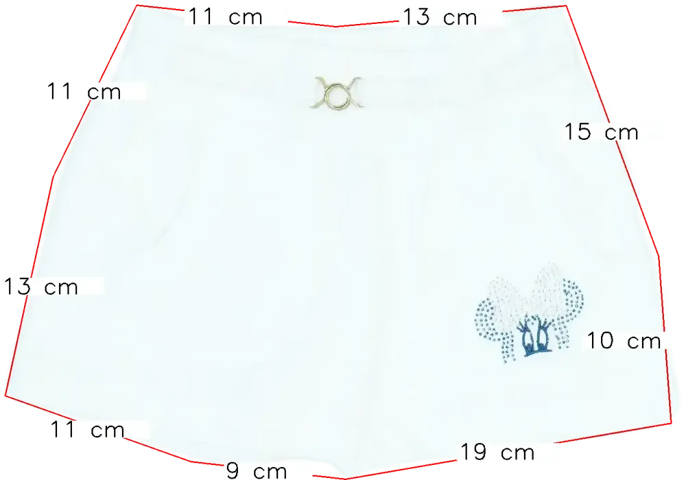 Fehér Disney Rövidnadrág EU 116 / UK 6 év / US 6 év/S