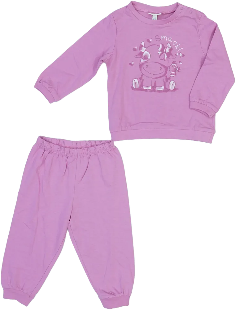 Rózsaszín OVS - Fagottino Pizsama EU 80 / UK 9-12 hónap / US 12 hónap