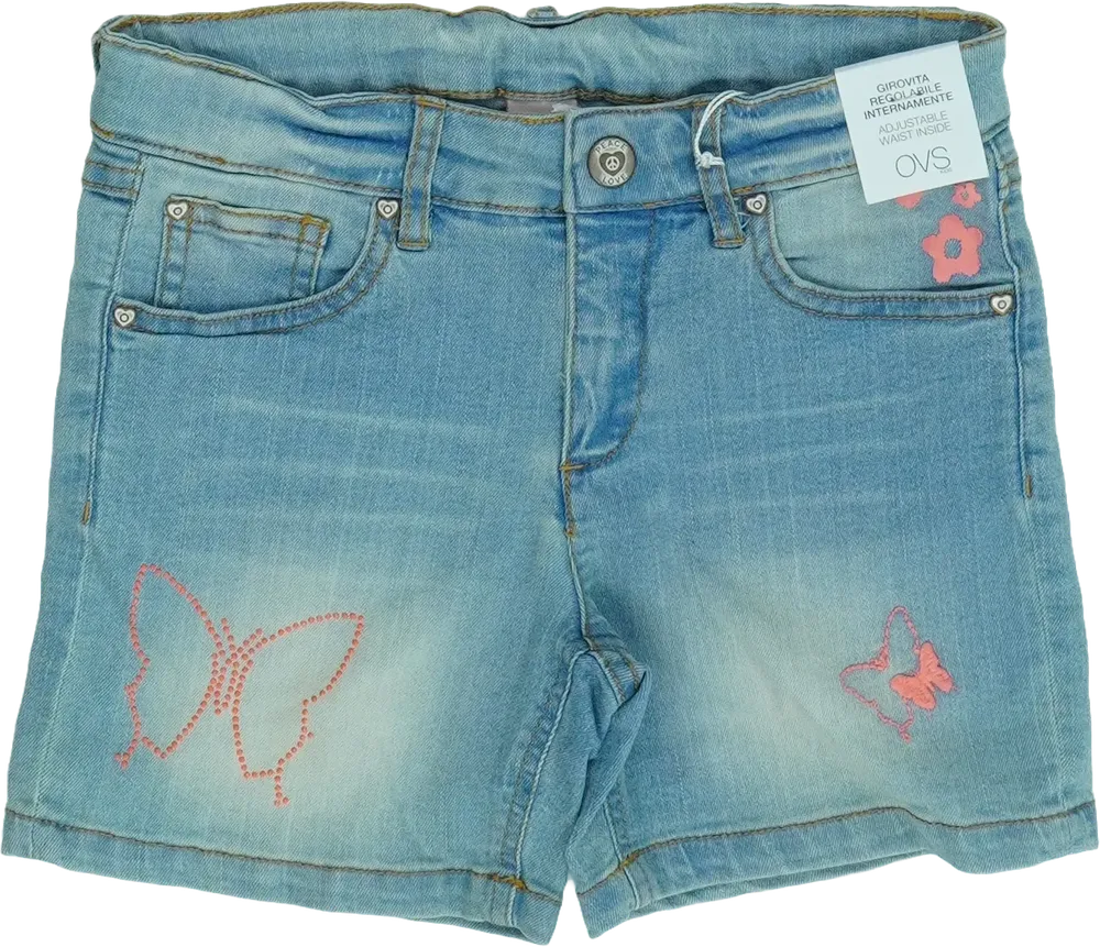 Kék OVS Rövidnadrág EU 128 / UK 8 év / US 8 év/M