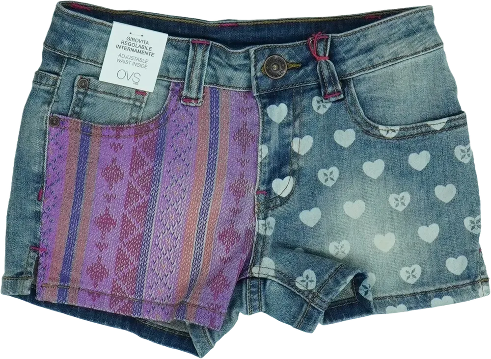 Kék OVS Rövidnadrág EU 122 / UK 7 év / US 7 év/M