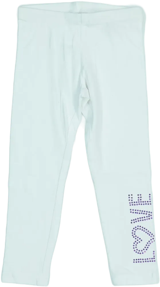 Fehér OVS Leggings EU 98 / UK 3 év / US 3T