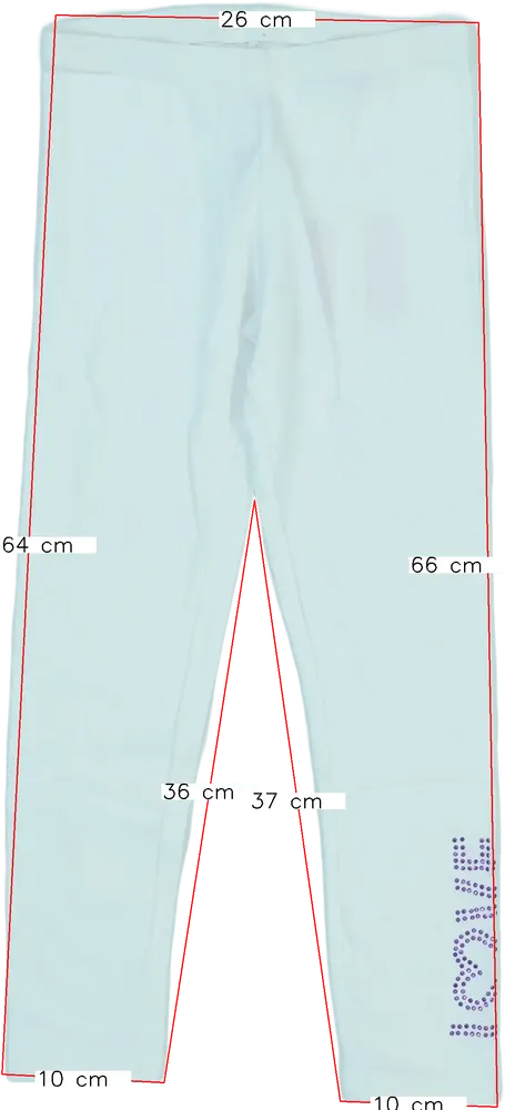 Fehér OVS Leggings EU 122 / UK 7 év / US 7 év/M