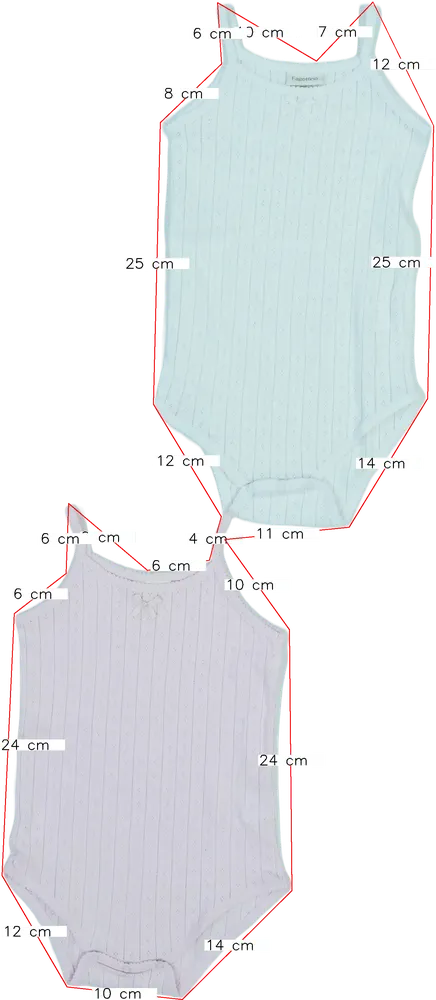 Többszínű OVS - Fagottino Csomag - Body EU 86 / UK 12-18 hónap / US 18 hónap