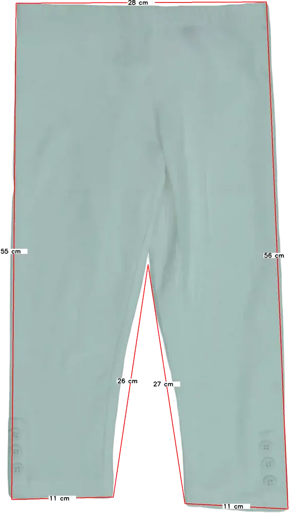 Fehér OVS Leggings EU 128 / UK 8 év / US 8 év/M