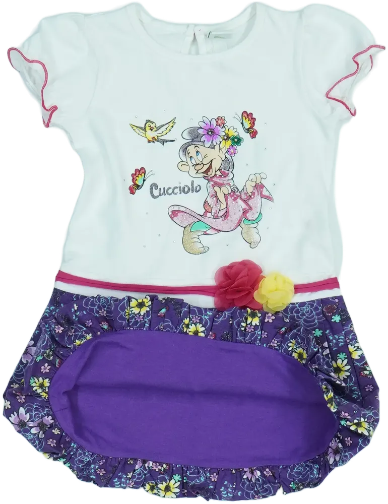 Fehér Disney Ruha EU 86 / UK 12-18 hónap / US 18 hónap