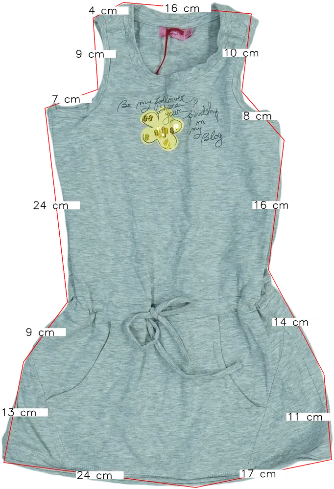 Szürke OVS Ruha EU 128 / UK 8 év / US 8 év/M