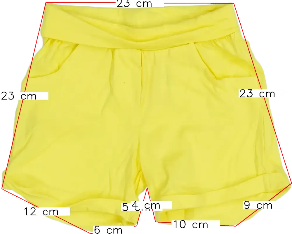 Sárga OVS Rövidnadrág EU 110 / UK 5 év / US 5 év/XS