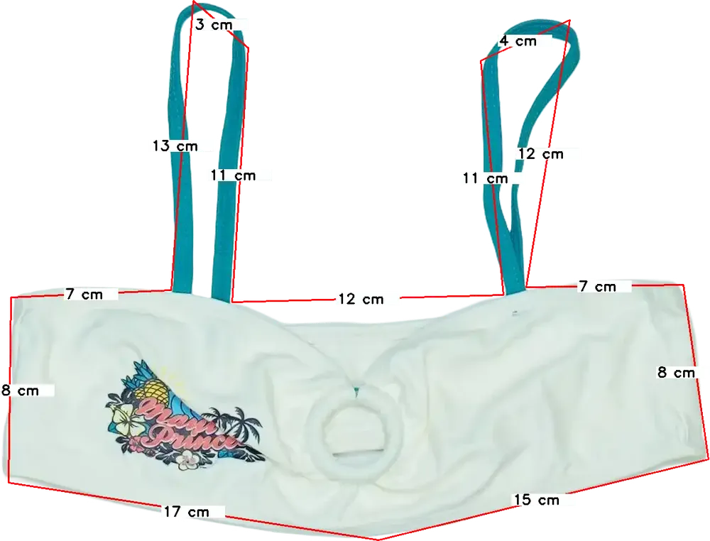 Fehér Maui&amp;Sons Bikini felső EU 164 / UK 14 év / US 14 év/XL