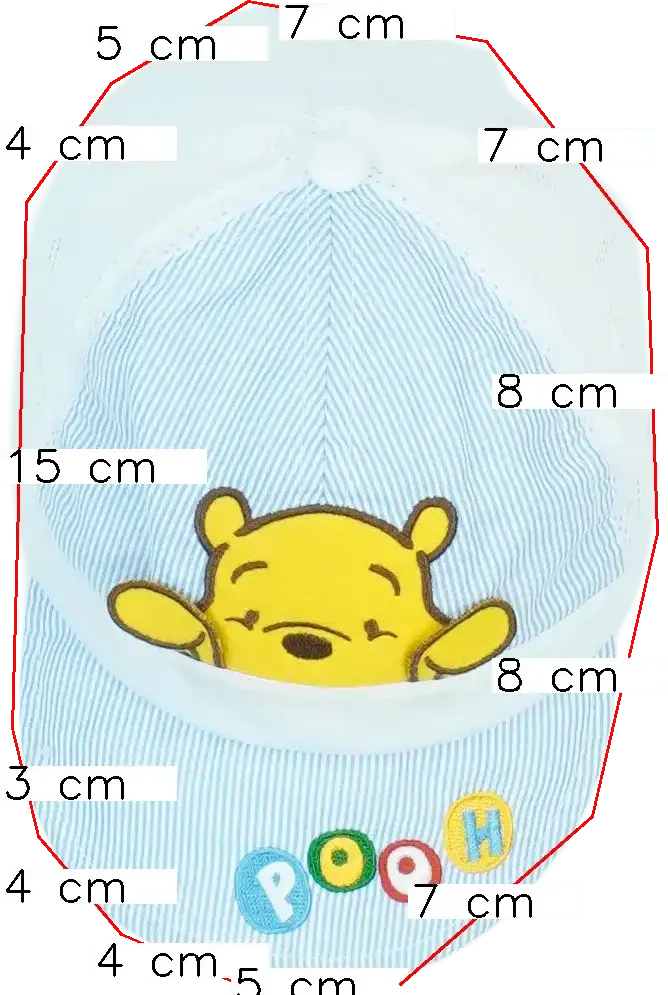 Kék Disney Baseball sapka EU 98 / UK 3 év / US 3T