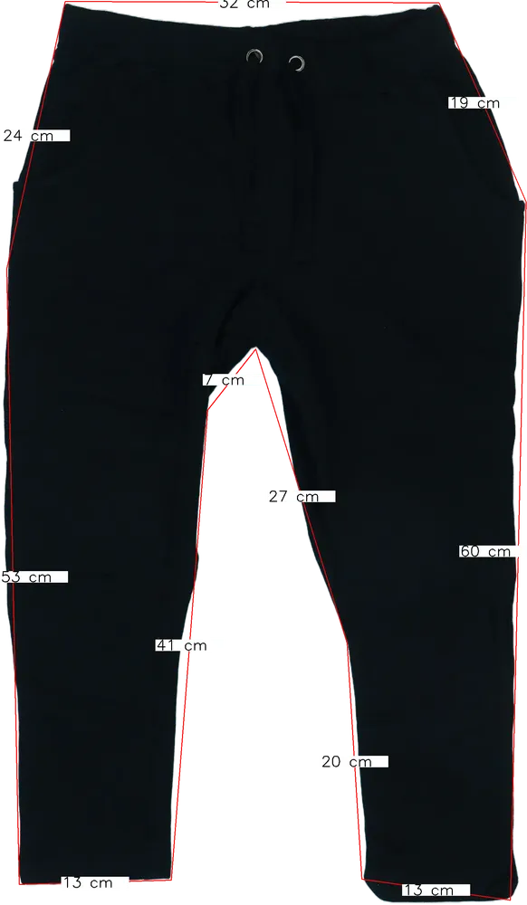 Fekete OVS Melegítőnadrág EU 158 / UK 13 év / US 14 év/XL