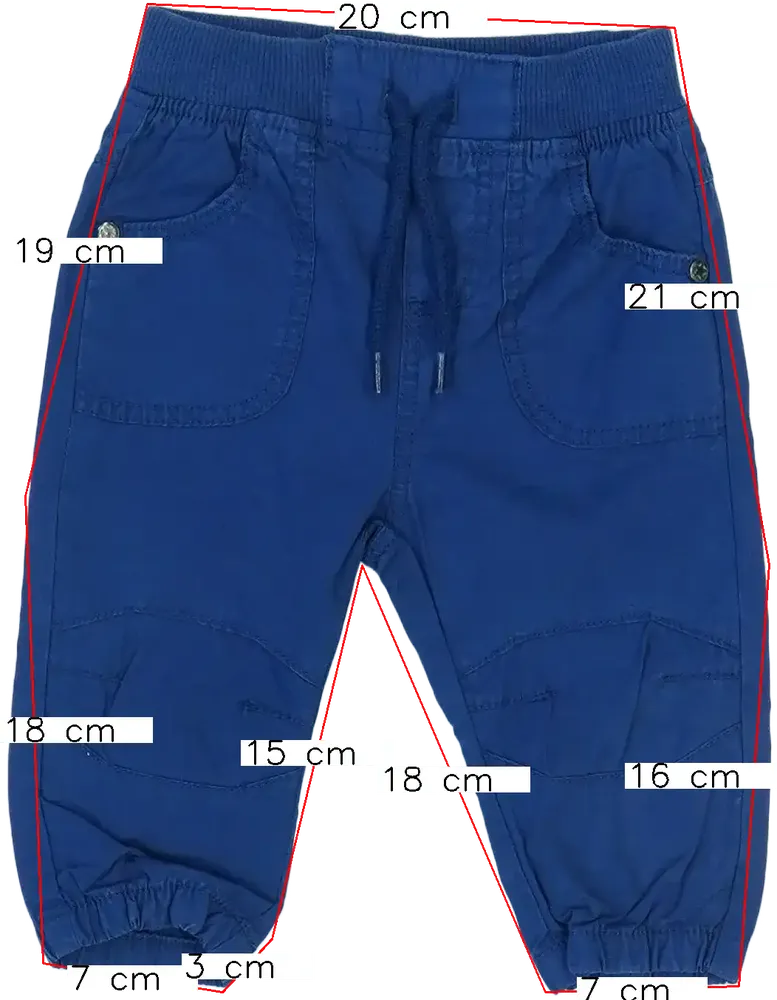 Kék OVS - Fagottino Hosszúnadrág EU 62 / UK 0-3 hónap / US 0-3 hónap