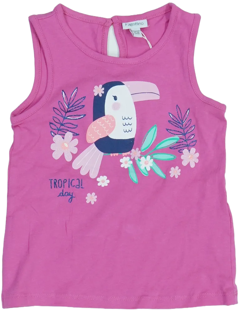 Rózsaszín OVS Póló EU 92 / UK 2 év / US 2T