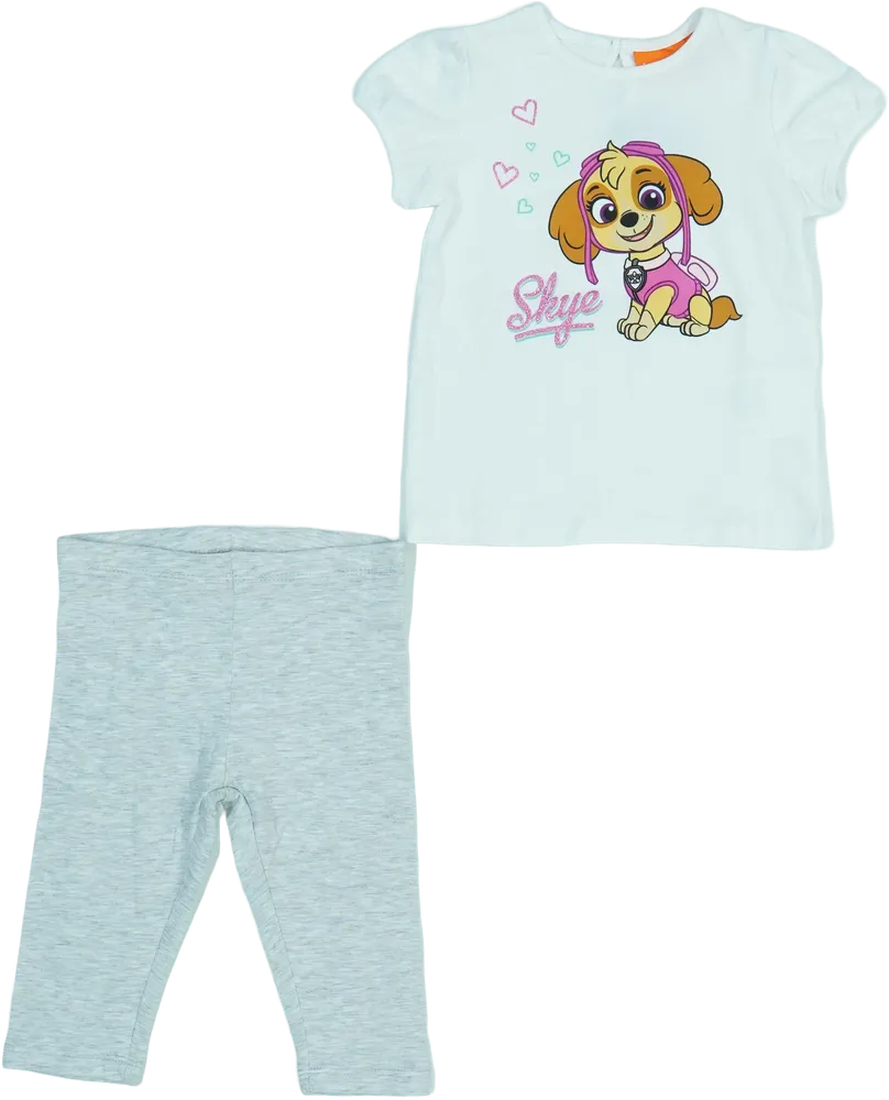 White Nickelodeon 2-piece set - Top &amp; Bottom EU 86 / UK 12-18 months / US 18 months