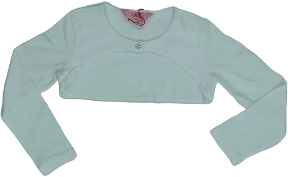 Fehér OVS Bolero EU 110 / UK 5 év / US 5 év/XS