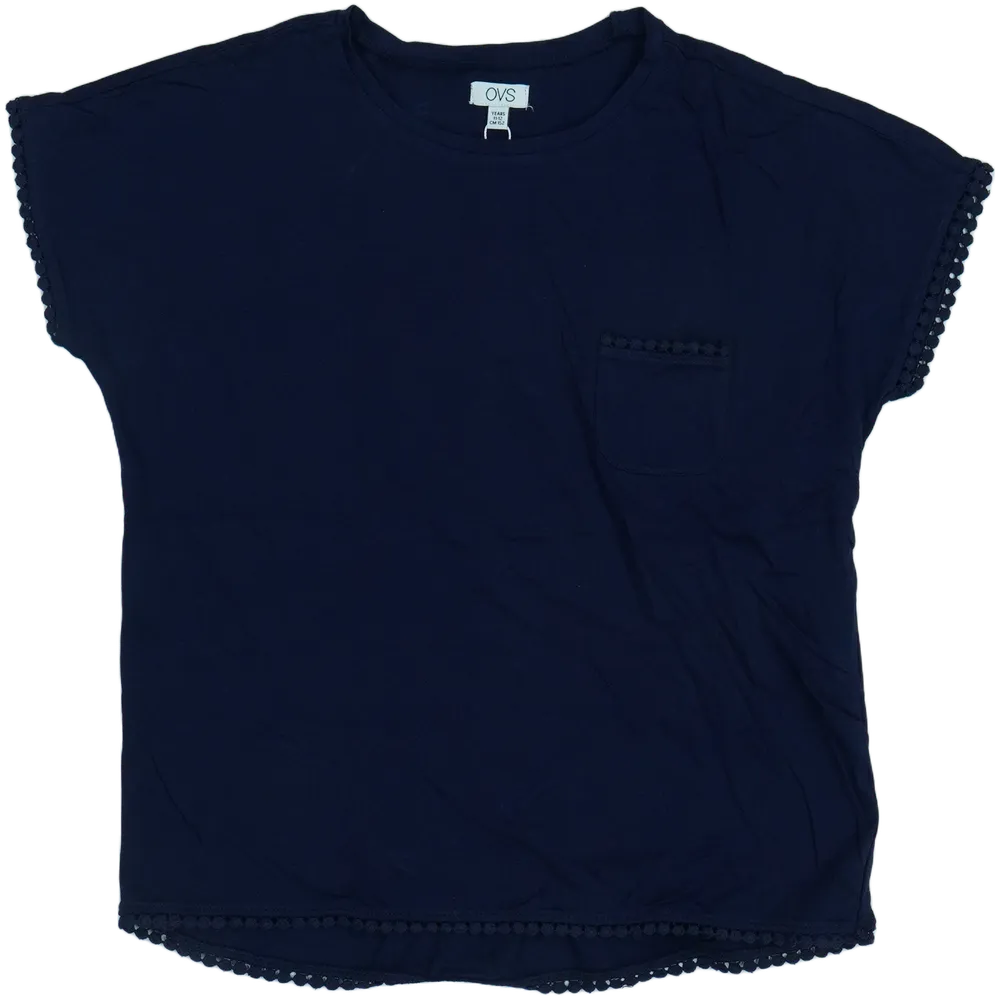 Kék OVS Póló EU 152 / UK 12 év / US 12 év/L