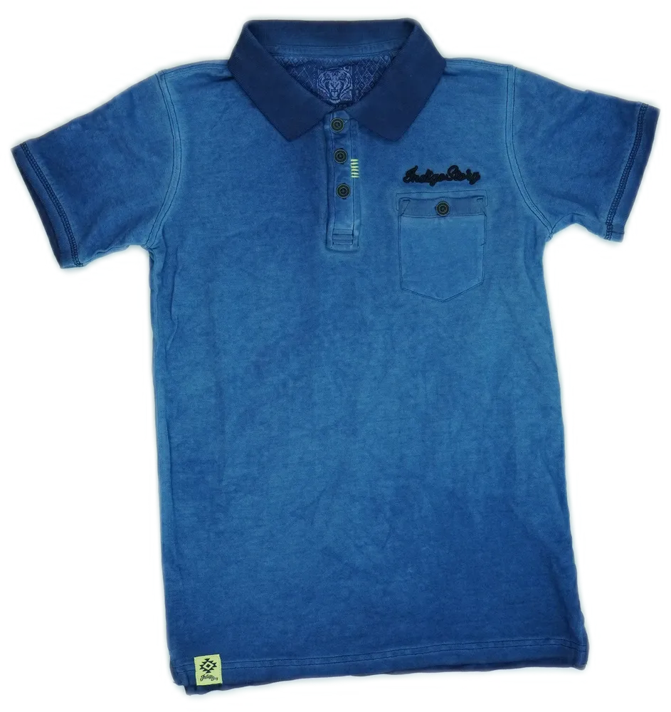 Kék OVS Galléros póló EU 152 / UK 12 év / US 12 év/L