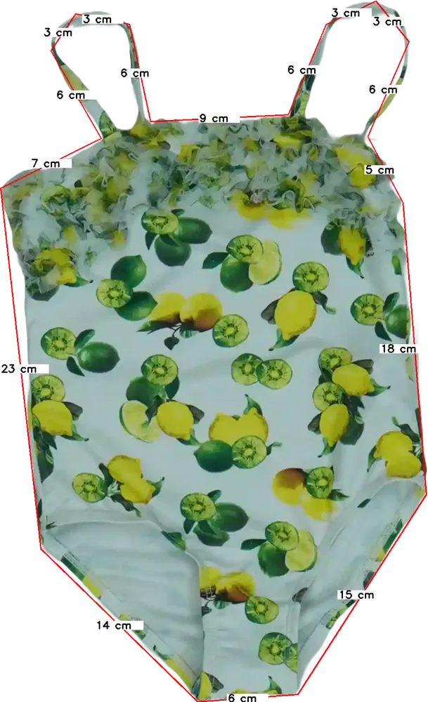 Fehér OVS Fürdőruha EU 116 / UK 6 év / US 6 év/S