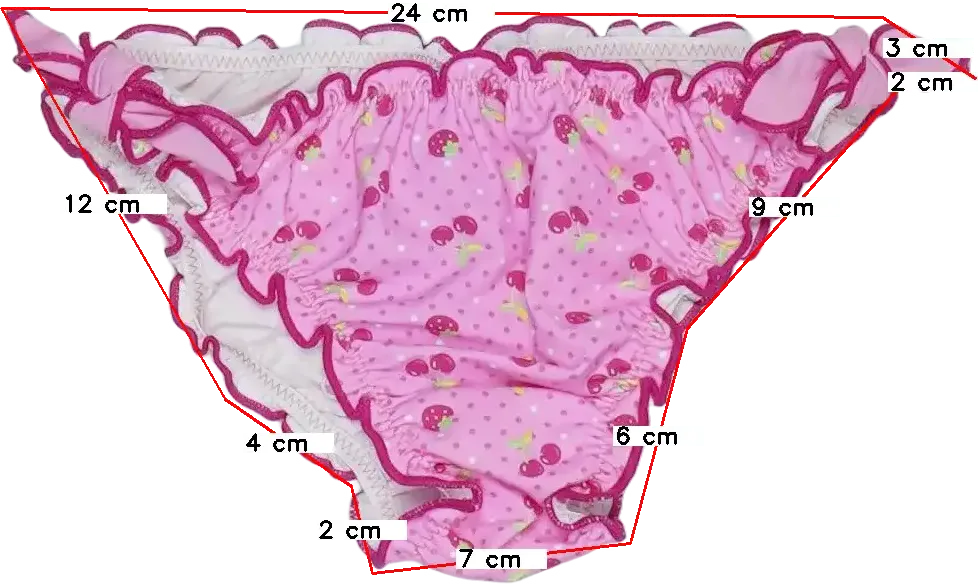 Rózsaszín OVS - Fagottino Bikini alsó EU 92 / UK 2 év / US 2T