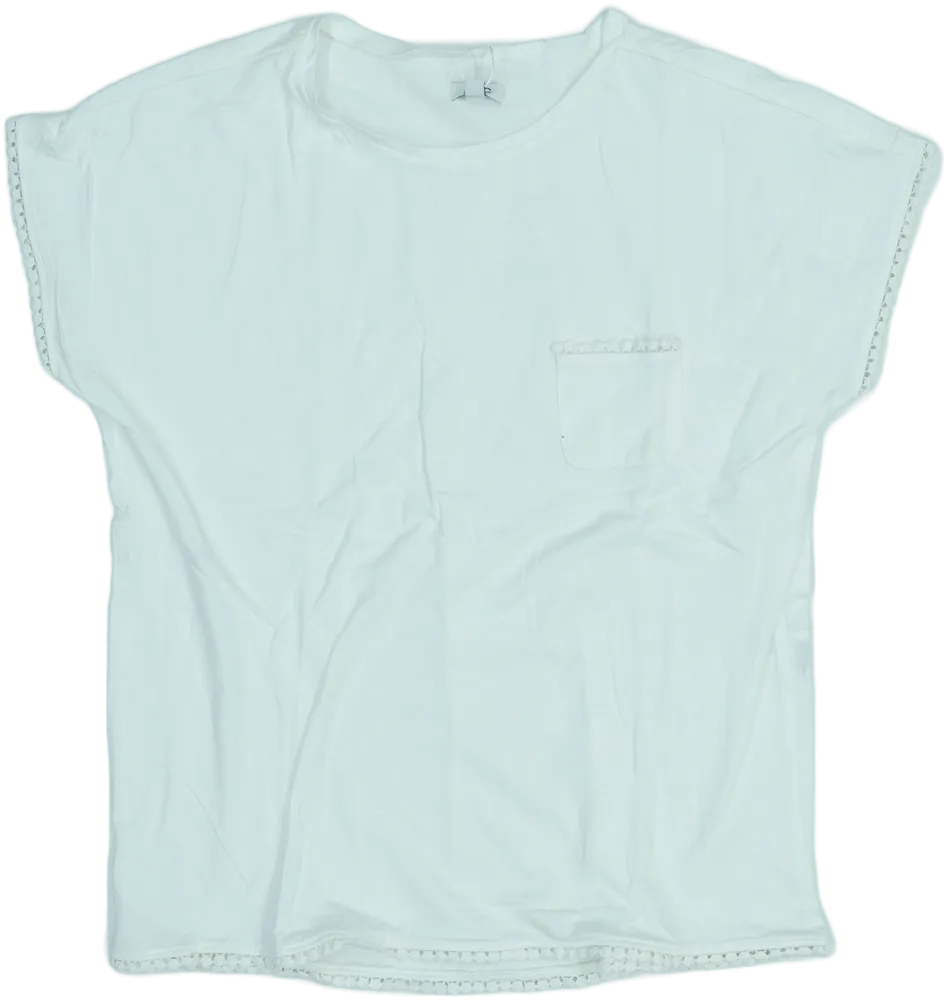 Fehér OVS Póló EU 170 / UK 15 év / US XL