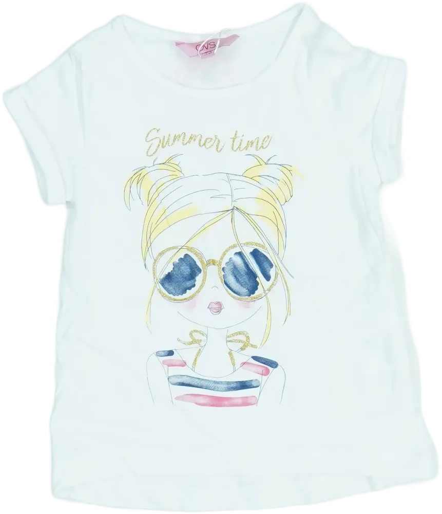 Fehér OVS Póló EU 98 / UK 3 év / US 3T