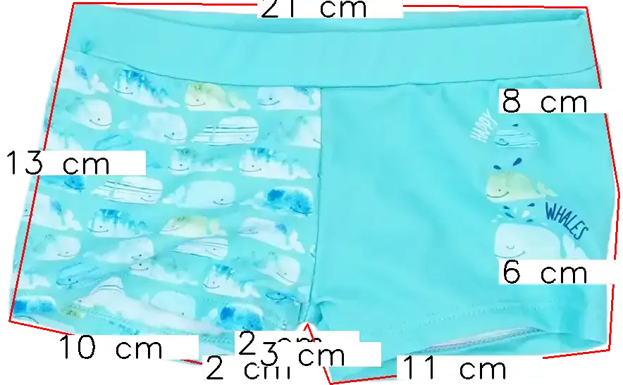 Kék OVS - Fagottino Fürdőnadrág EU 74 / UK 6-9 hónap / US 6-9 hónap