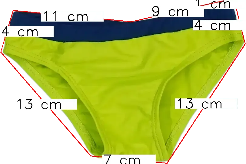 Zöld OVS - Fagottino Fürdőnadrág EU 68 / UK 3-6 hónap / US 3-6 hónap